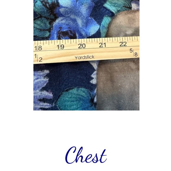 Cathy Daniels Floral Sweater – Women's Size XL Bold and Comfy - Picture 4 of 5